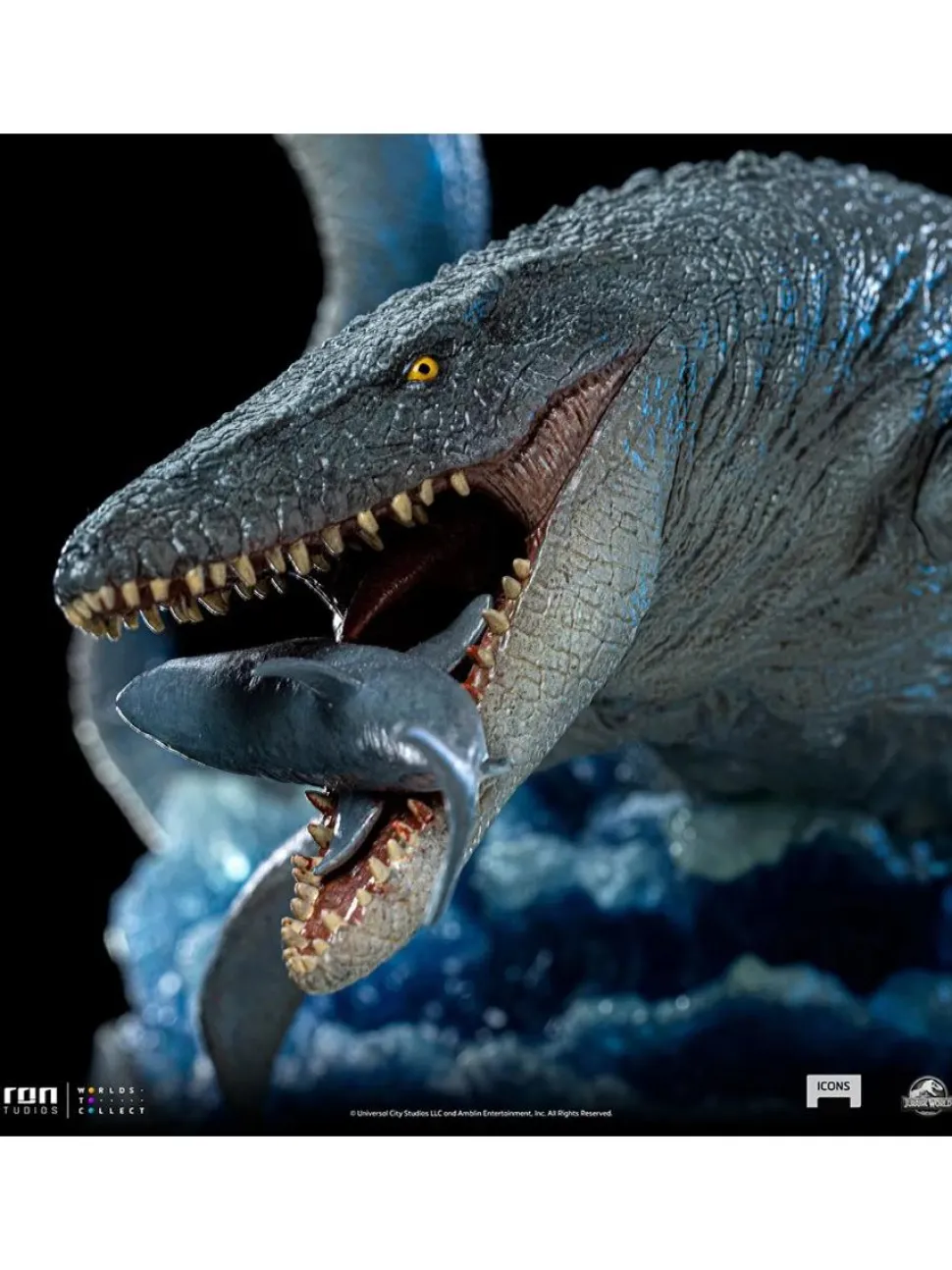 Jurassic World - Mosasaurus Icons 6” Statue