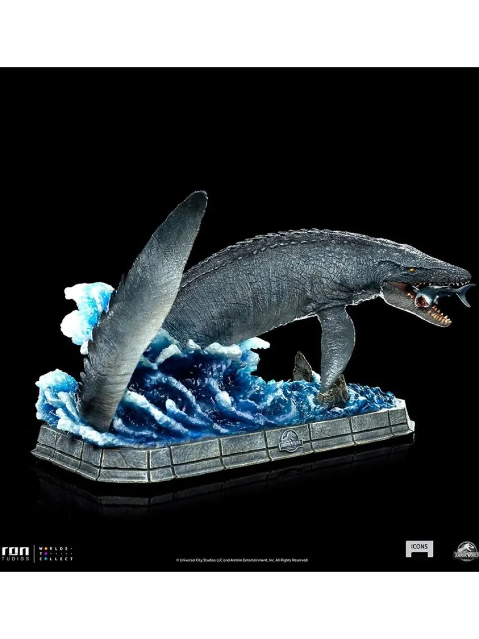Jurassic World - Mosasaurus Icons 6” Statue