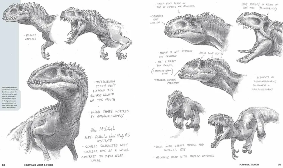 Jurassic World - The Ultimate Visual History Hardcover Book