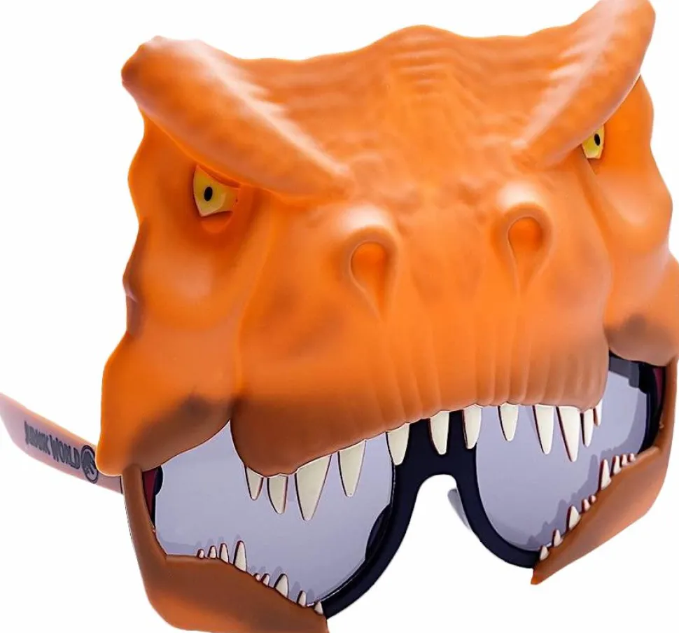 Jurassic World - T-Rex Sun-Staches Sunglasses (One Size)
