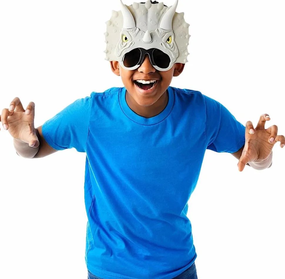 Jurassic World - Triceratops Sun-Staches Sunglasses (One Size)