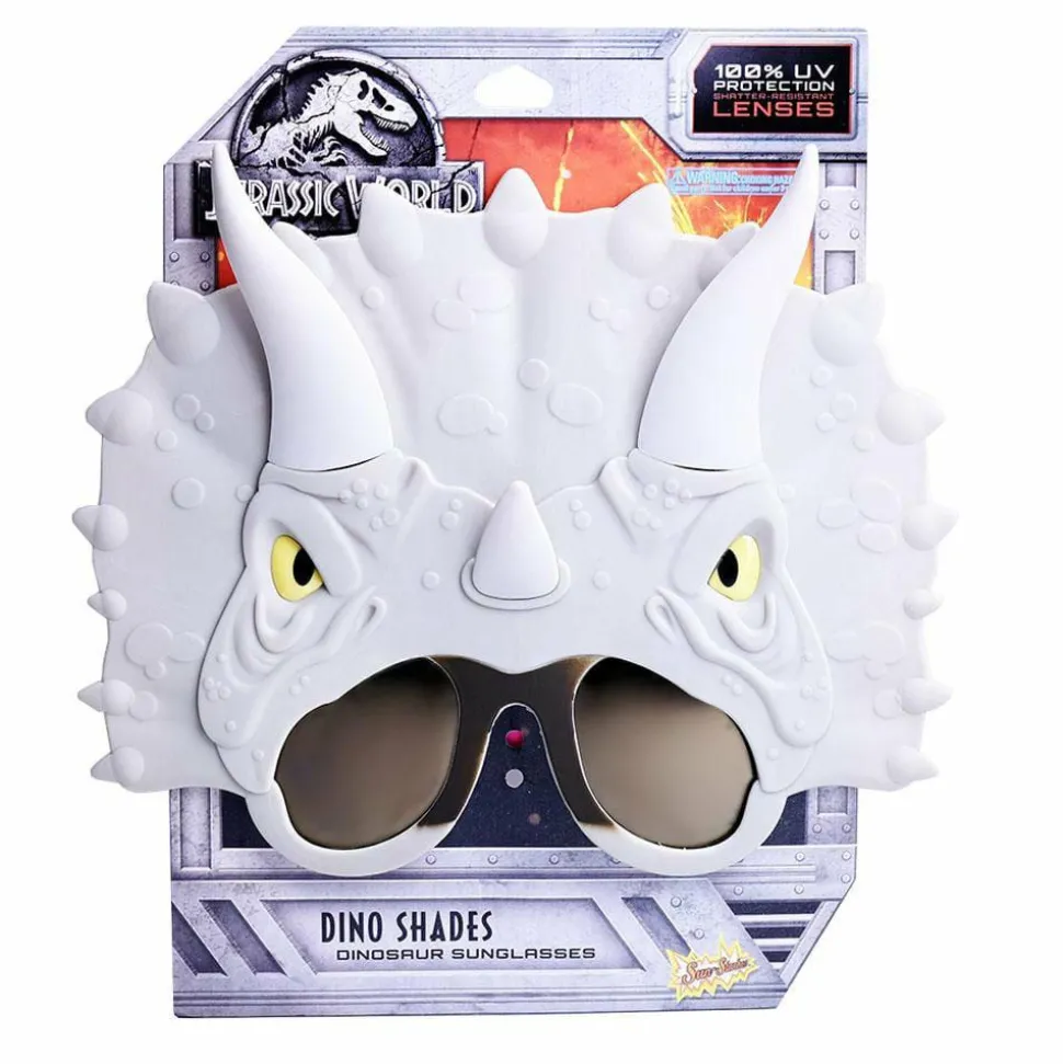 Jurassic World - Triceratops Sun-Staches Sunglasses (One Size)