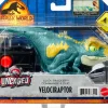 Jurassic World Dominion - Blue Velociraptor Uncaged Click Tracker 6” Electronic Toy