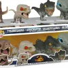 Jurassic World: Dominion - Tyrannosaurus, Atrociraptor, Giganotosaurus & Velociraptor Pop! Vinyl Figure 4-Pack
