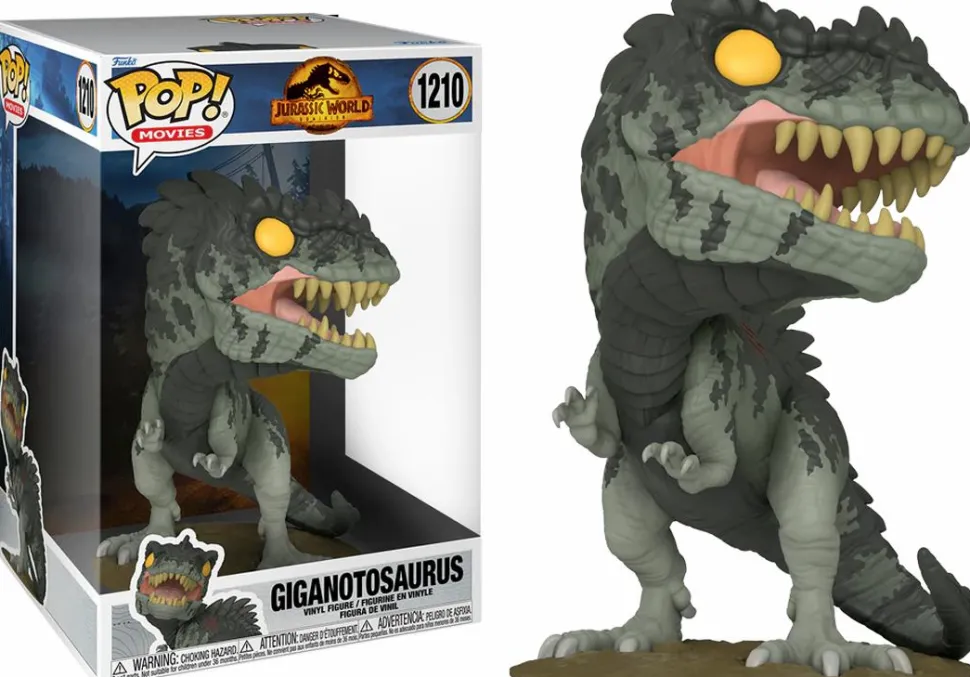 Jurassic World: Dominion - Giganotosaurus Jumbo Pop! Vinyl Figure