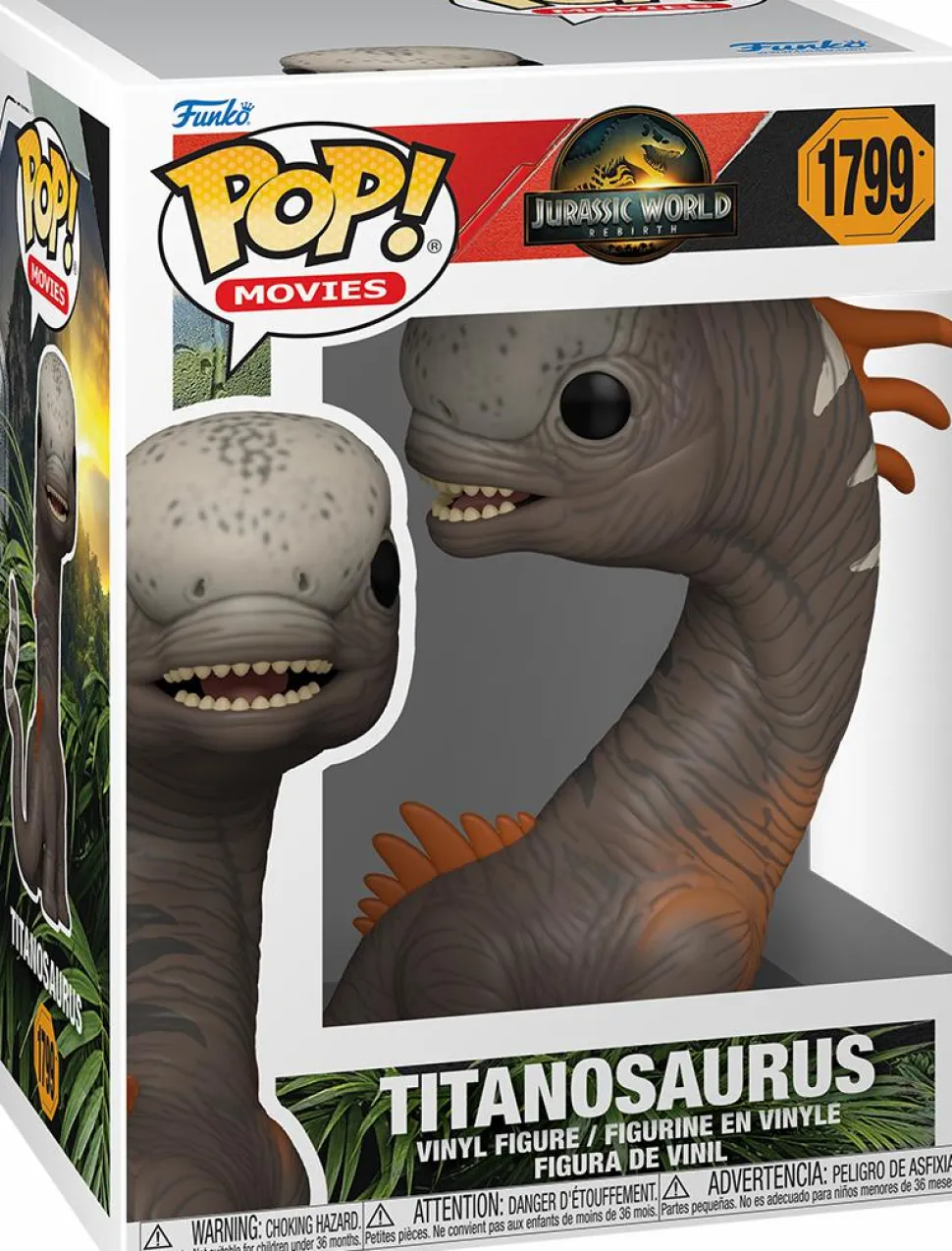 Jurassic World: Rebirth (2025) - Titanosaurus Pop! Vinyl Figure