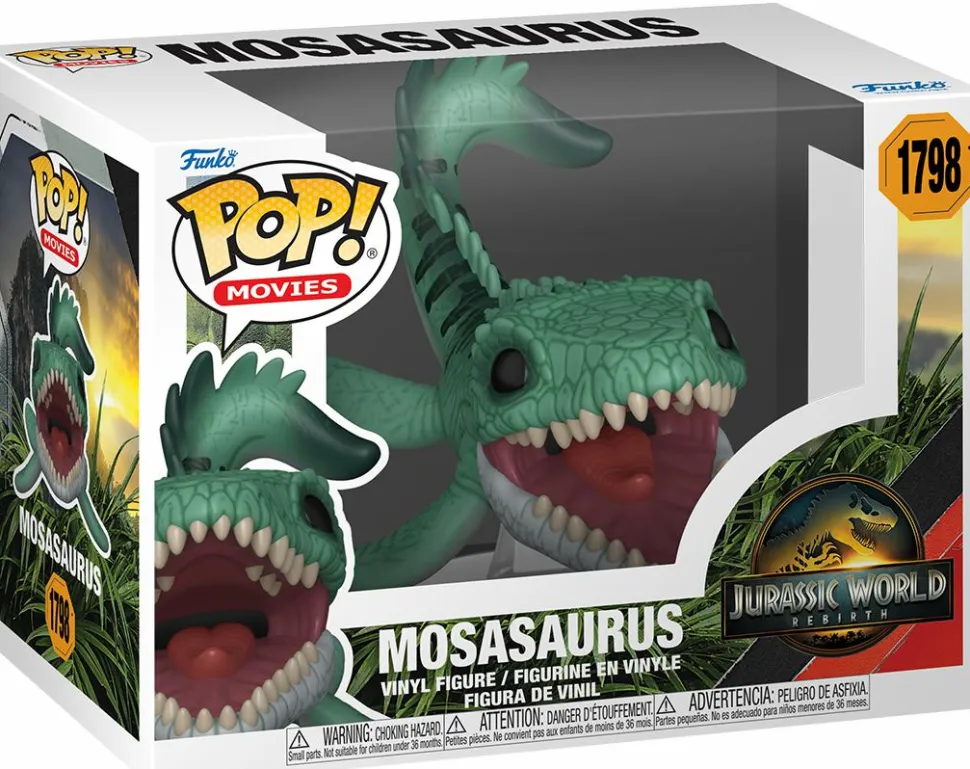 Jurassic World: Rebirth (2025) - Mosasaurus Pop! Vinyl Figure