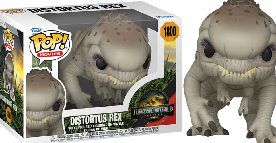 Jurassic World: Rebirth (2025) - Distortus Rex Pop! Vinyl Figure