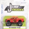 Just Trucks - Red 2006 Nissan Titan 1/64th Scale Die-Cast Vehicle Replica (Wave 21)