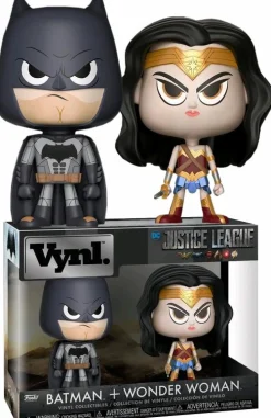 Justice League (2017) - Batman & Wonder Woman Vynl. Vinyl Figure 2-Pack