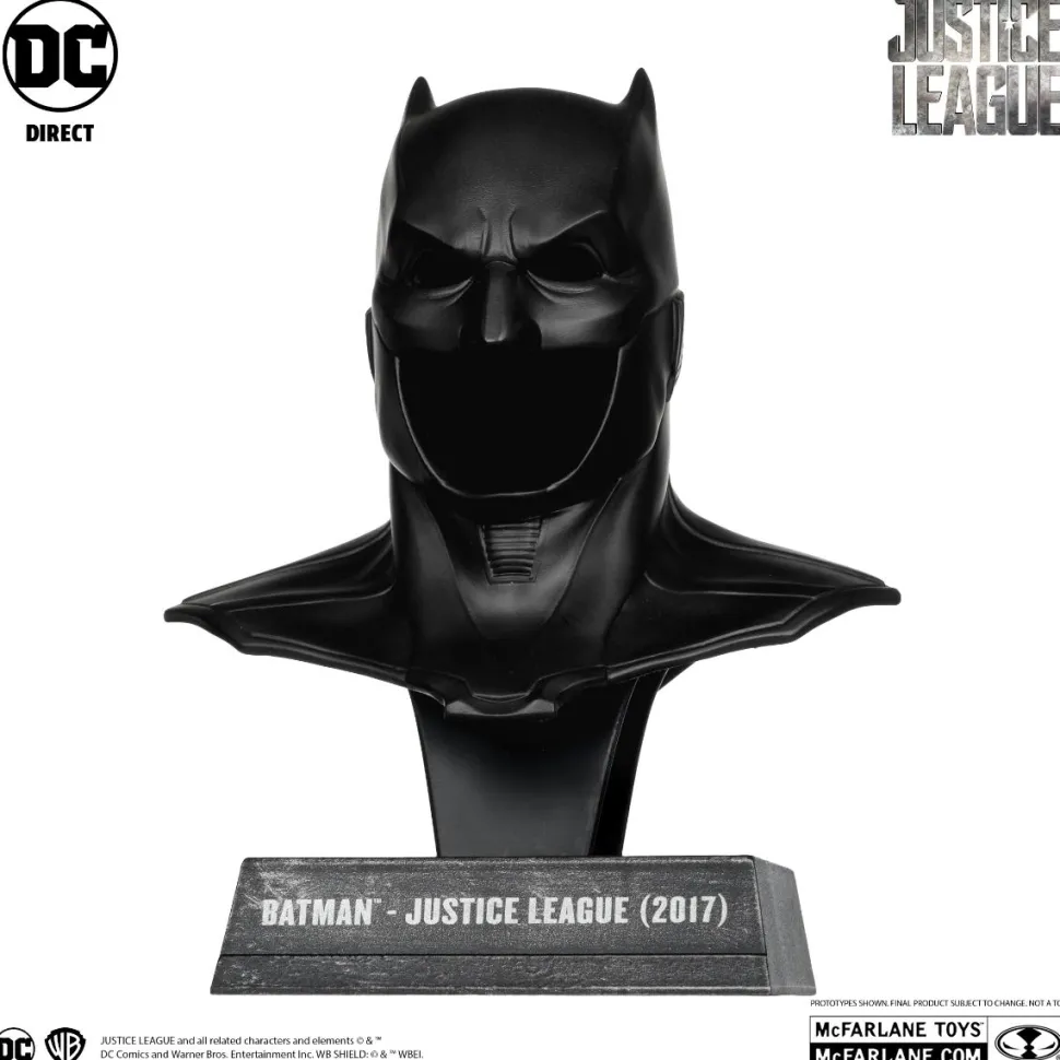 Justice League (2017) - Batman Cowl 1/3rd Scale Replica PVC Statue