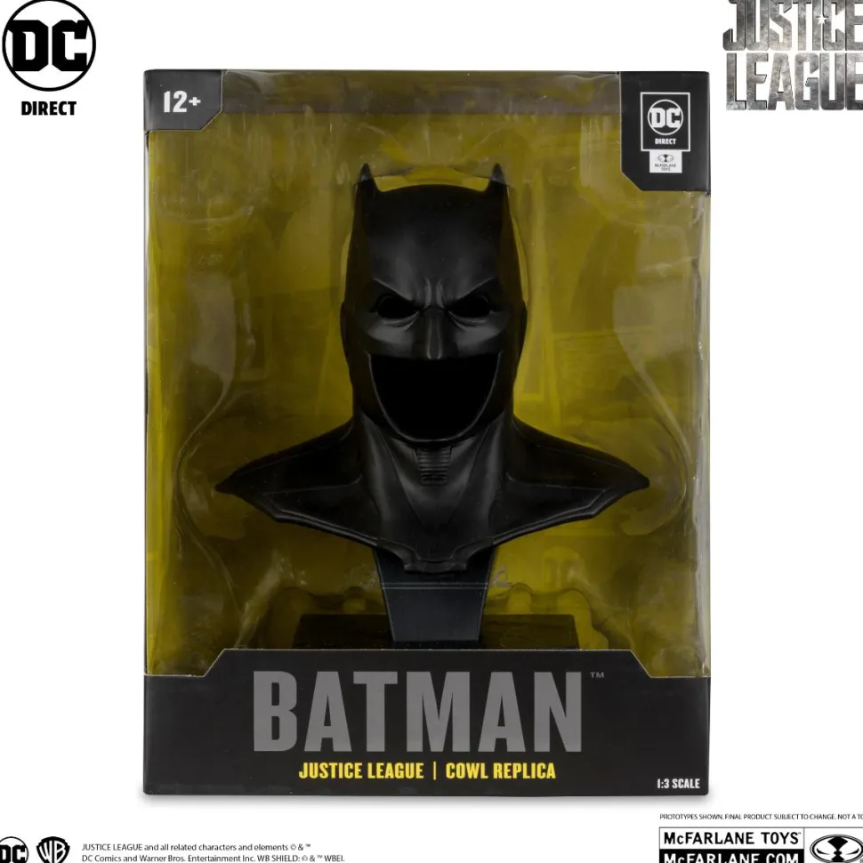 Justice League (2017) - Batman Cowl 1/3rd Scale Replica PVC Statue