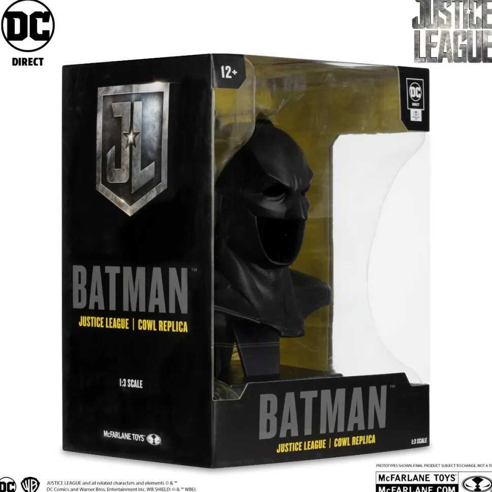 Justice League (2017) - Batman Cowl 1/3rd Scale Replica PVC Statue