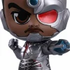 Justice League (2017) - Cyborg Cosbaby 3.75” Hot Toys Bobble Head Figure