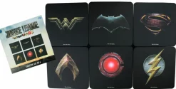 Justice League (2017) - Logo Coasters (Set of 6)