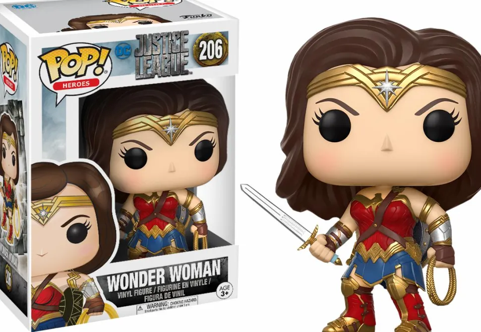 Justice League (2017) - Wonder Woman Pop! Vinyl Figure