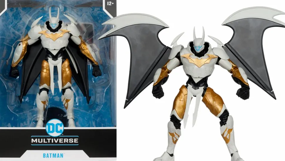 Justice League - Batman Final Batsuit (Justice League: The Sixth Dimension) DC Multiverse Megafig 7" Scale Action Figure