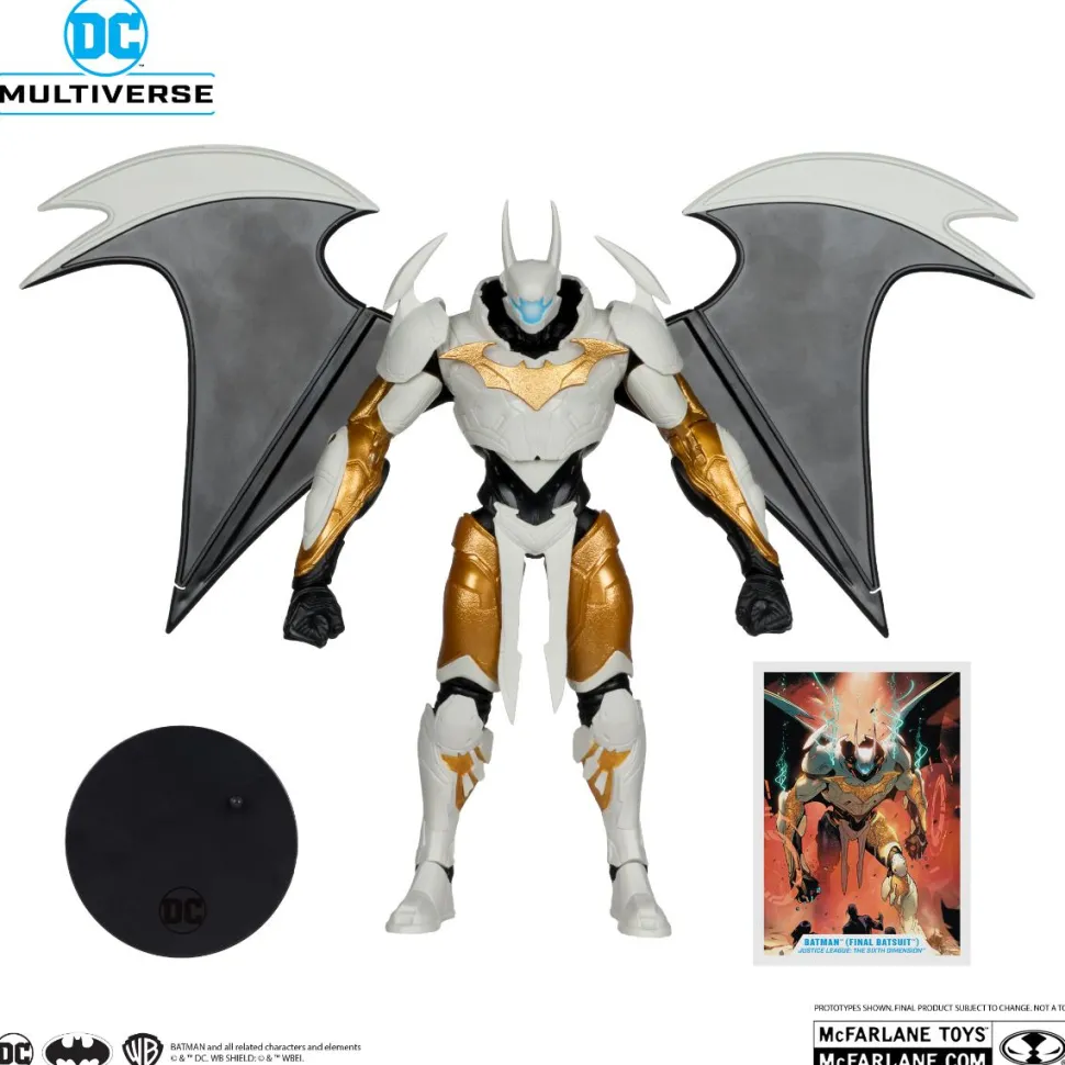 Justice League - Batman Final Batsuit (Justice League: The Sixth Dimension) DC Multiverse Megafig 7" Scale Action Figure