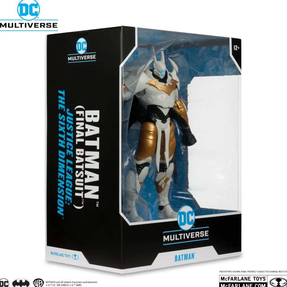 Justice League - Batman Final Batsuit (Justice League: The Sixth Dimension) DC Multiverse Megafig 7" Scale Action Figure