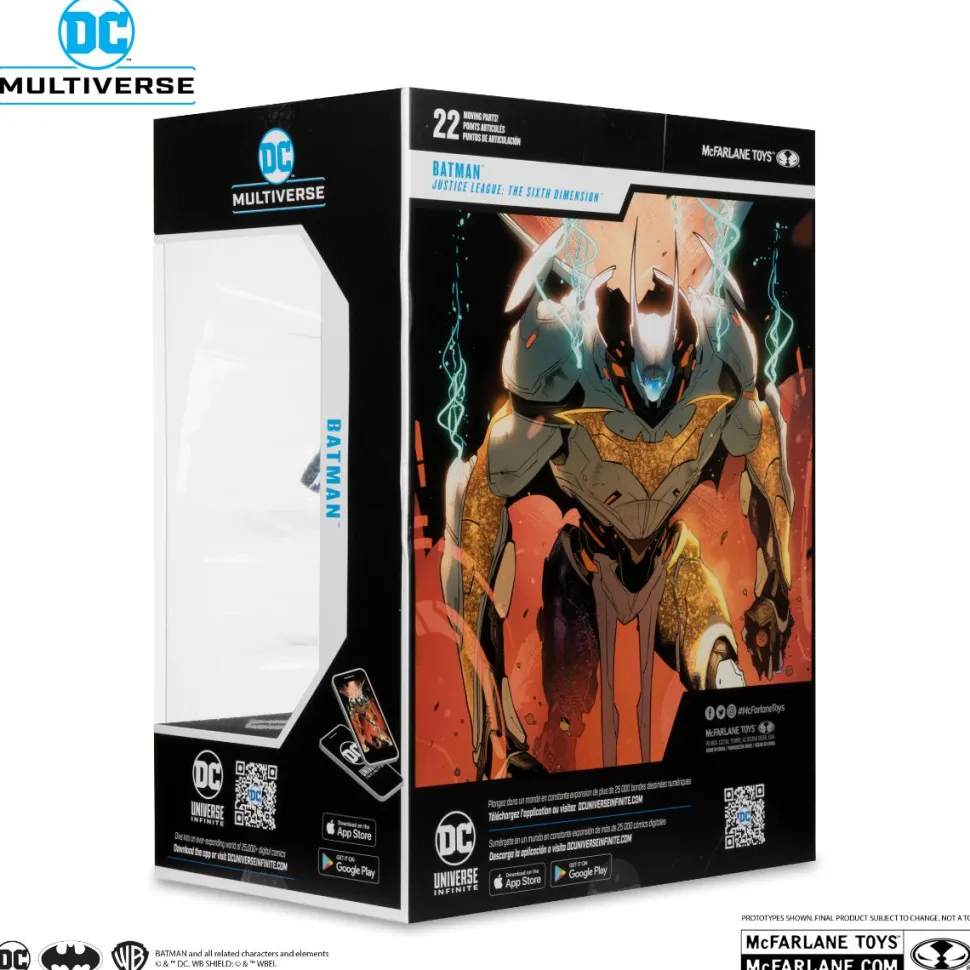 Justice League - Batman Final Batsuit (Justice League: The Sixth Dimension) DC Multiverse Megafig 7" Scale Action Figure