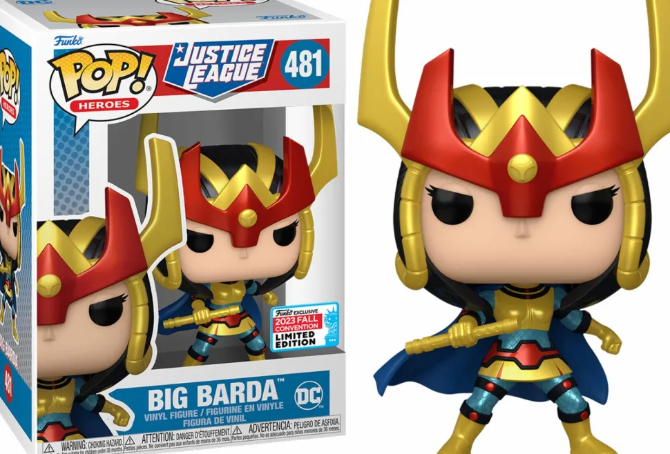 Justice League - Big Barda Pop! Vinyl Figure (2023 Fall Convention Exclusive)