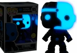 Justice League - Cyborg Silhouette Glow in the Dark Pop! Vinyl Figure