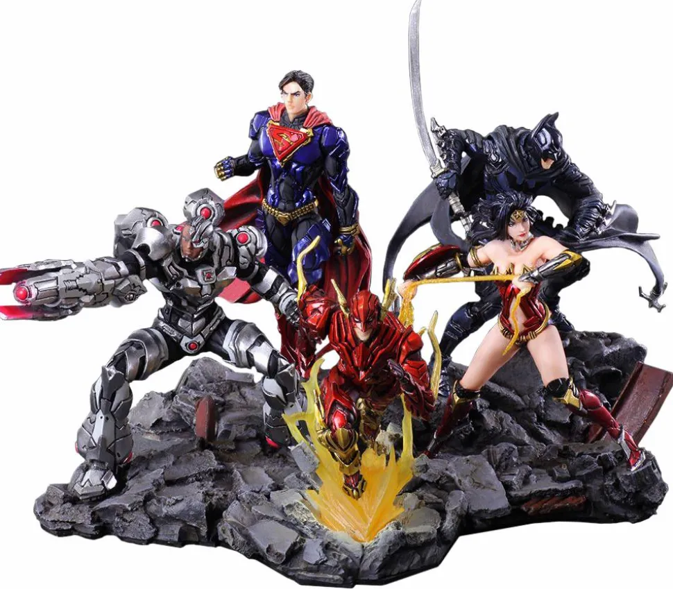 Justice League - DC Comics Variant Trading Arts Blind Box Vinyl Figure (Single Unit)