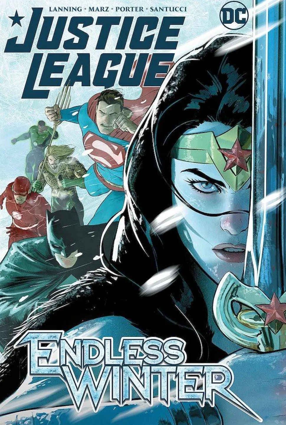 Justice League - Endless Winter Hardcover Book