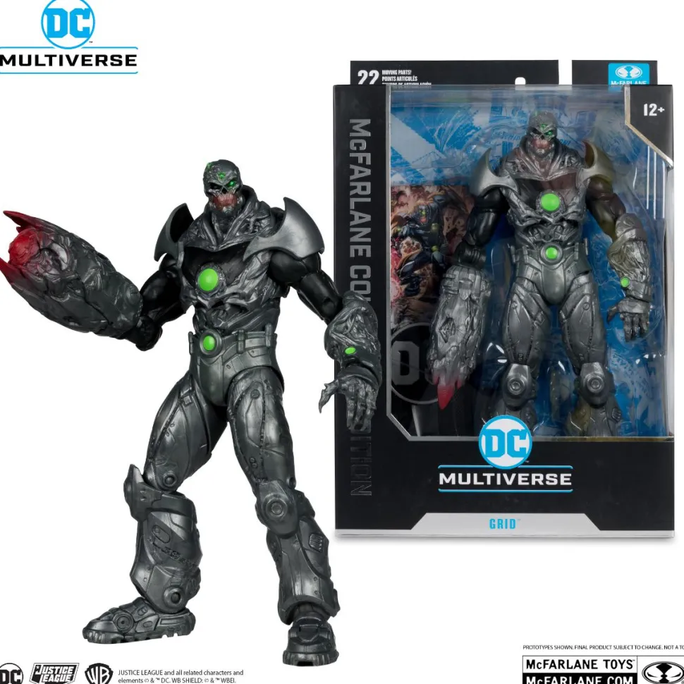 Justice League - Grid (Forever Evil) DC Multiverse McFarlane Collector Edition 7" Scale Action Figure