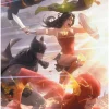 Justice League - Justice League #49 Fine Art Print by Alex Garner