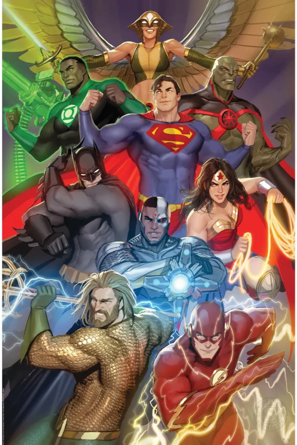 Justice League - Justice League #14 (2018) Variant Cover Fine Art Print by Stjepan Sejic