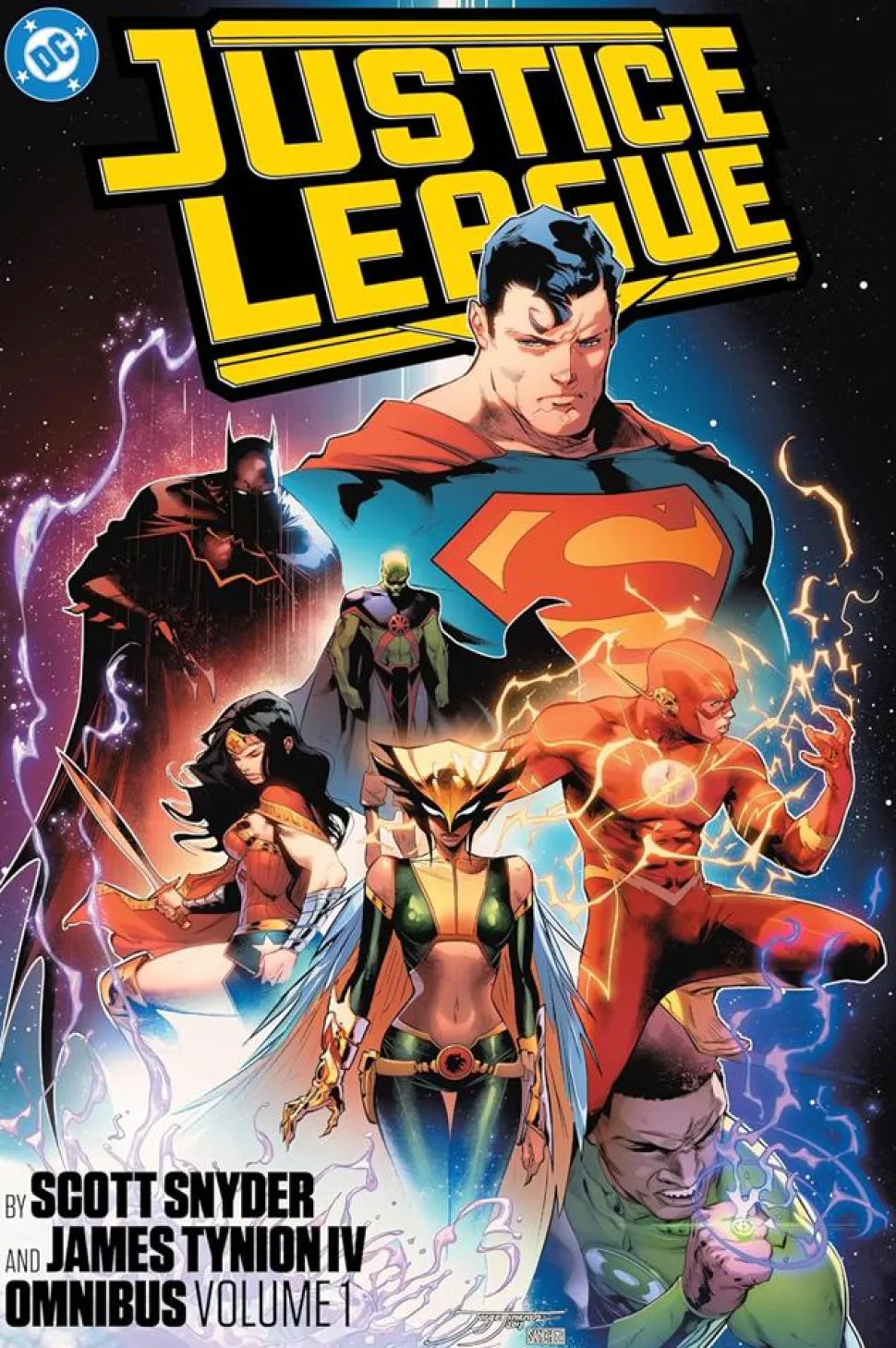 Justice League - Justice League by Scott Snyder & James Tynion IV Omnibus Volume 01 Hardcover Book