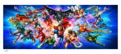 Justice League - Justice League: The World's Greatest Super Heroes Fine Art Print by Ian MacDonald