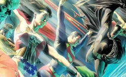 Justice League - Protectors of the Universe Fine Art Print by Alex Ross