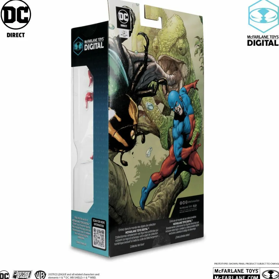 Justice League - The Atom (Silver Age) DC Multiverse Mcfarlane Toys Digital 7" Scale Action Figure