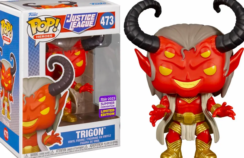 Justice League - Trigon Pop! Vinyl Figure (2023 Summer Convention Exclusive)