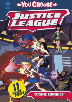 Justice League - You Choose Stories: Cosmic Conquest Paperback Book