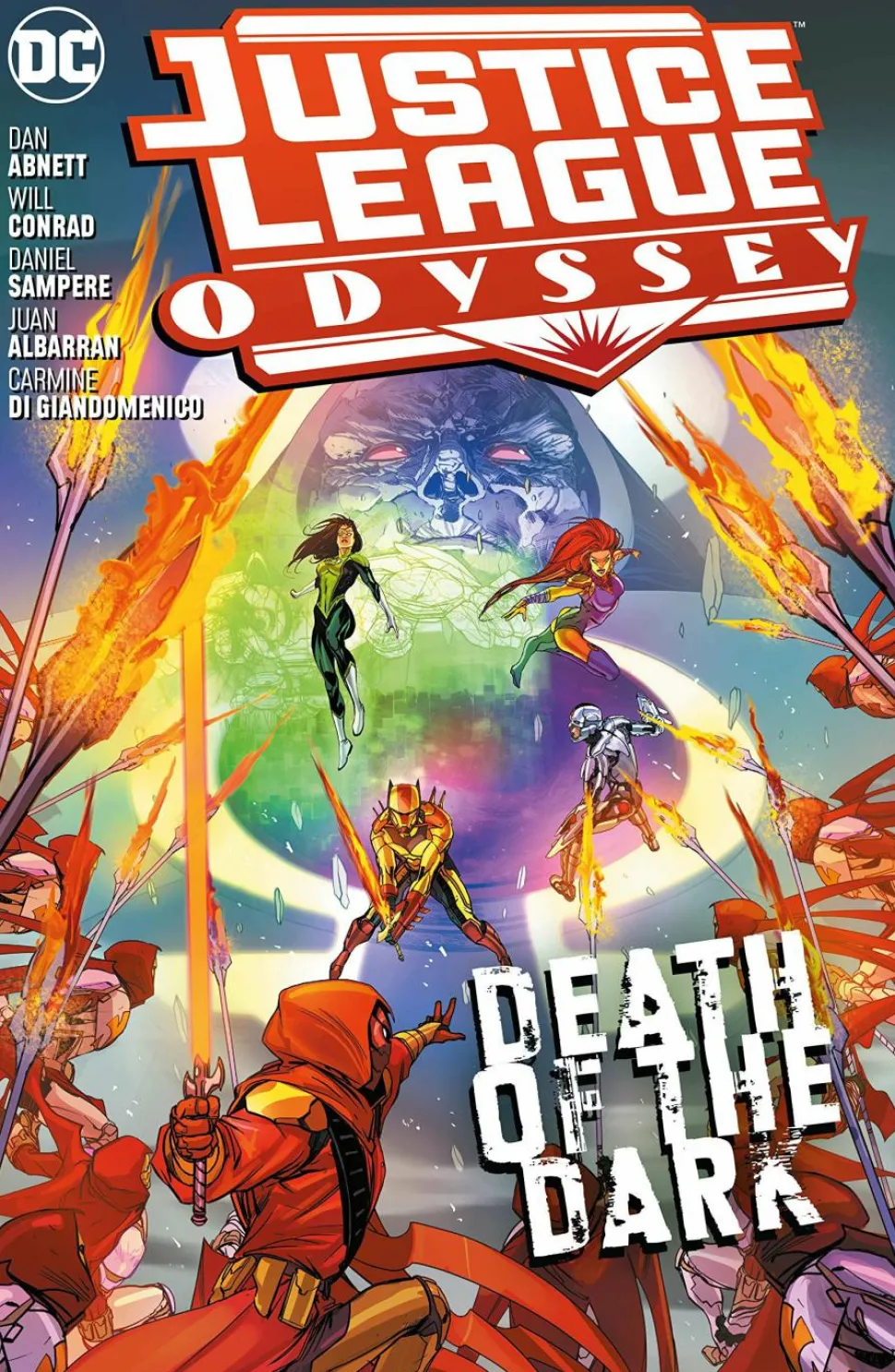 Justice League Odyssey - Volume 02 Death of the Dark Trade Paperback Book