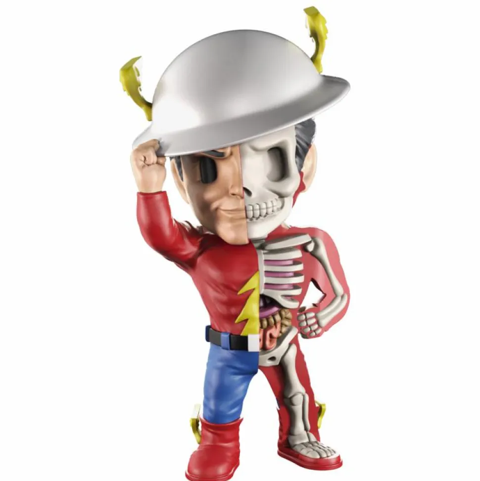 Justice League of America - Golden Age The Flash XXRay 4” Vinyl Figure by Jason Freeny