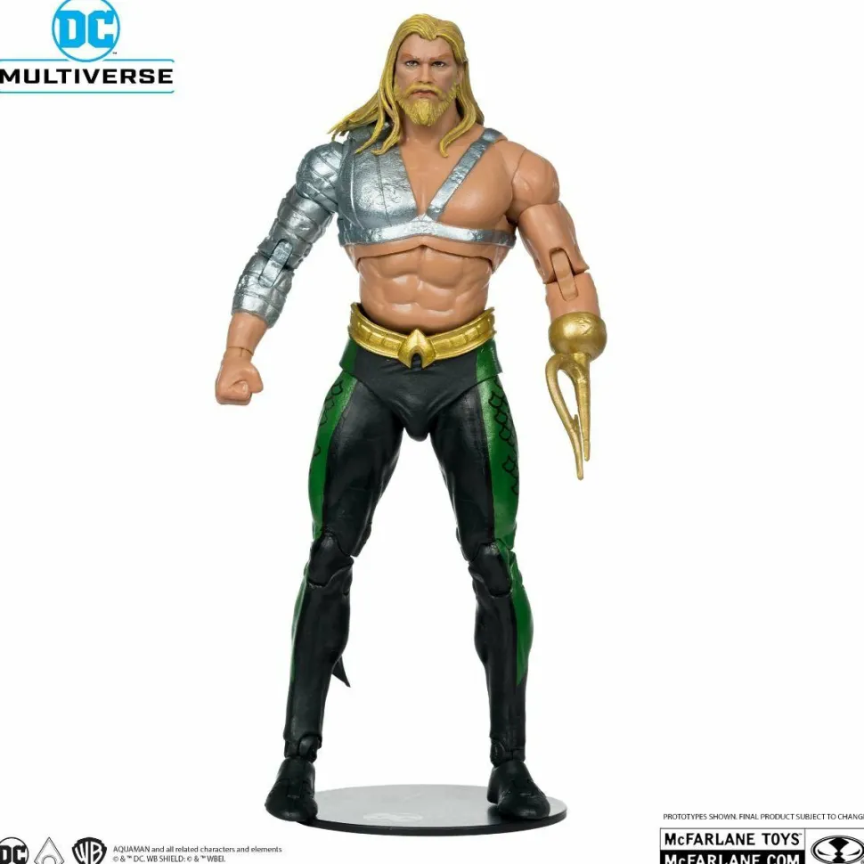 Justice League of America - Aquaman DC Multiverse 7" Scale Action Figure (Plastic Man Build-A-Figure)