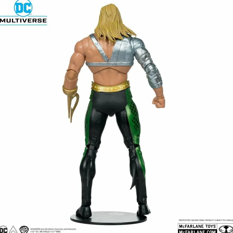 Justice League of America - Aquaman DC Multiverse 7" Scale Action Figure (Plastic Man Build-A-Figure)