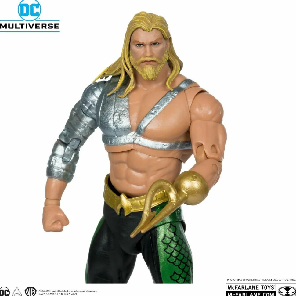 Justice League of America - Aquaman DC Multiverse 7" Scale Action Figure (Plastic Man Build-A-Figure)