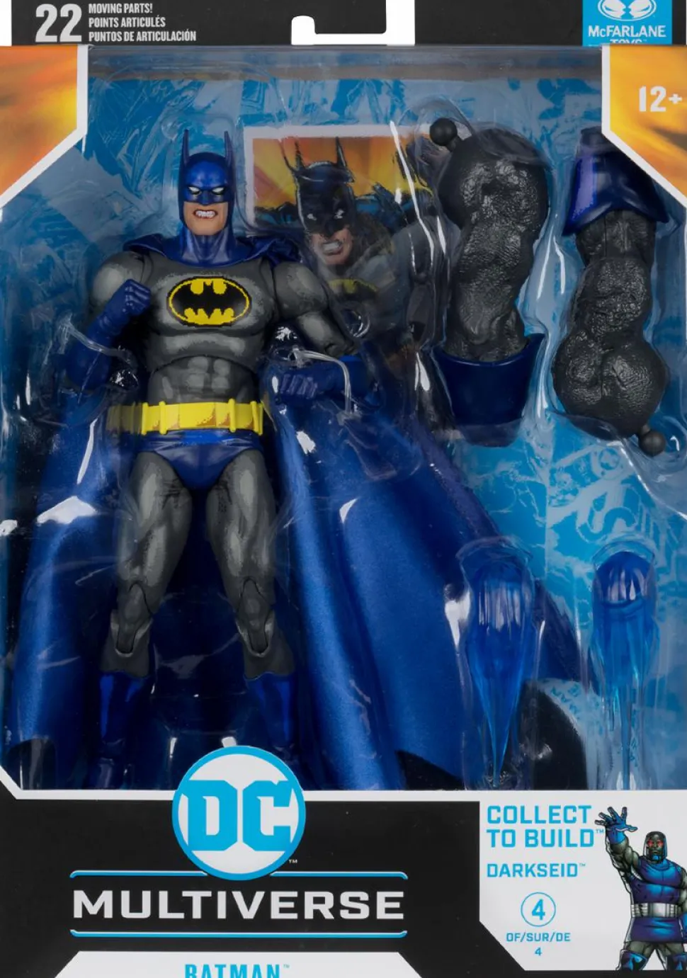 Justice League Task Force (1995) - Batman DC Multiverse 7" Scale Action Figure (Darkseid Build-A-Figure)