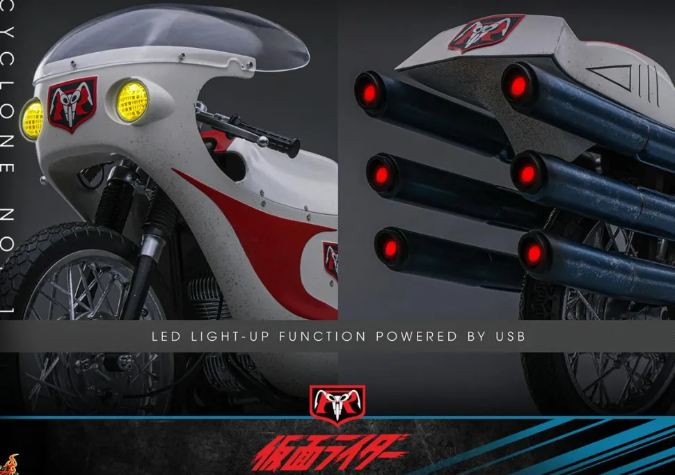 Kamen Rider - Cyclone No.1 1/6th Scale Hot Toys Action Figure Vehicle