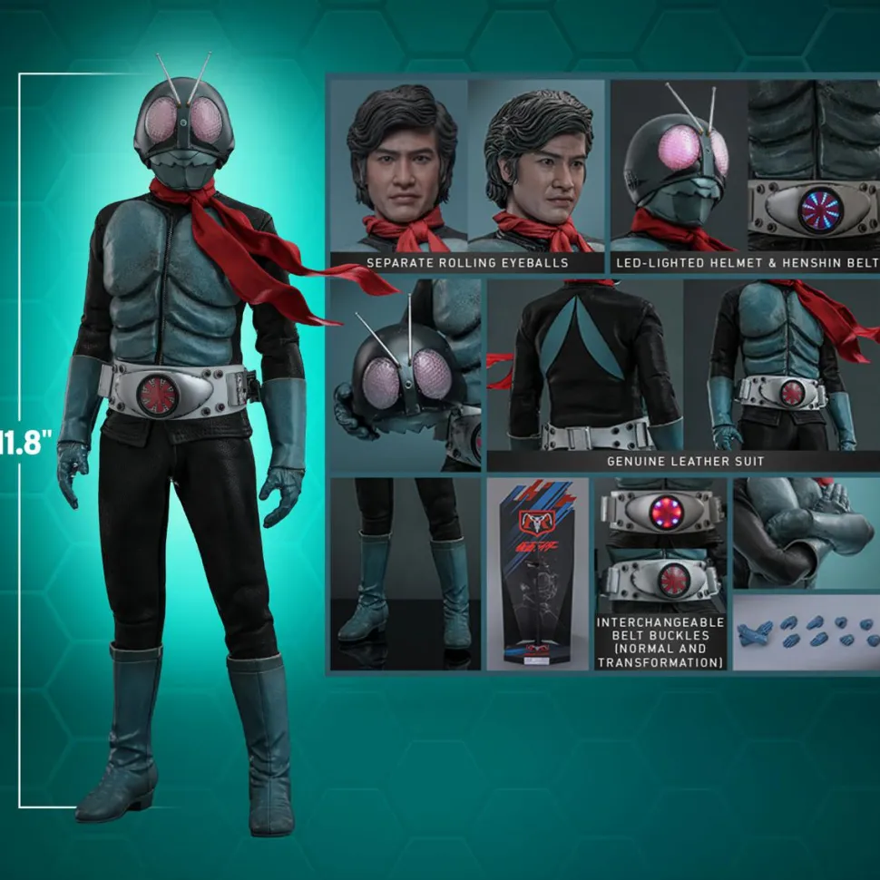 Kamen Rider - Kamen Rider No.1 1/6th Scale Hot Toys Action Figure
