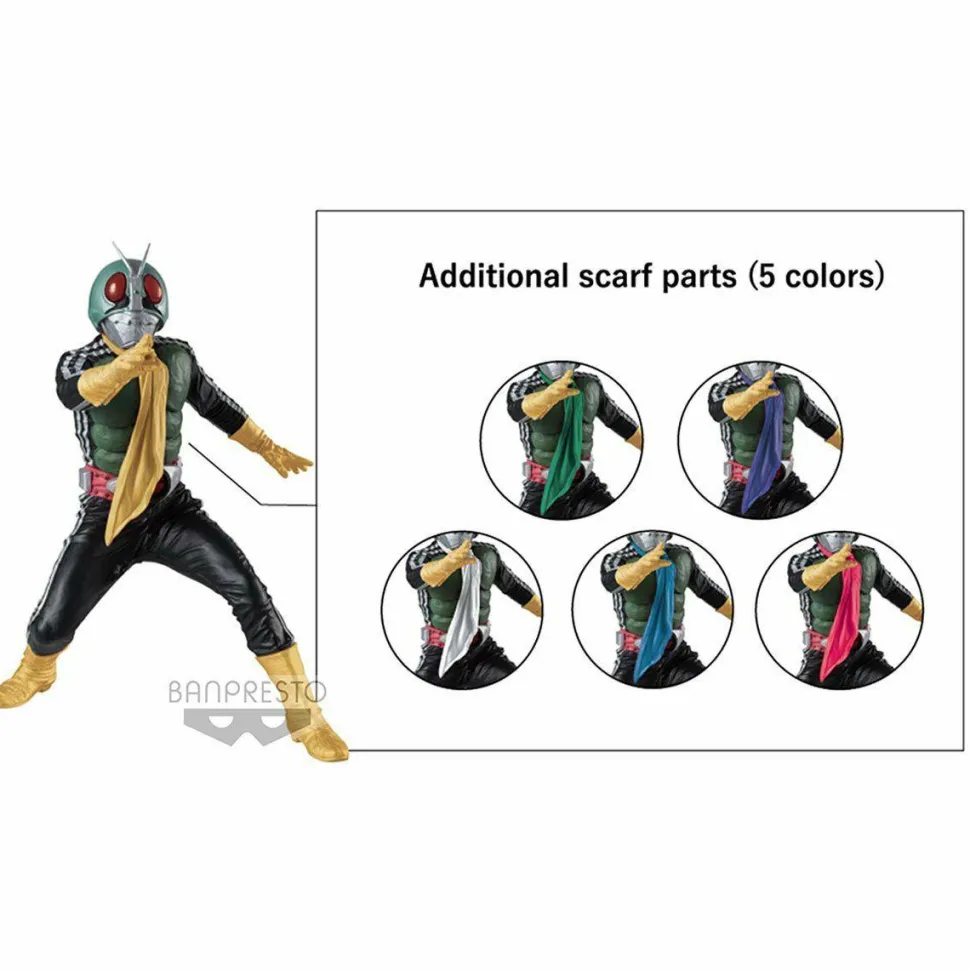 Kamen Rider - Shocker Rider Hero's Brave 5" PVC Statue