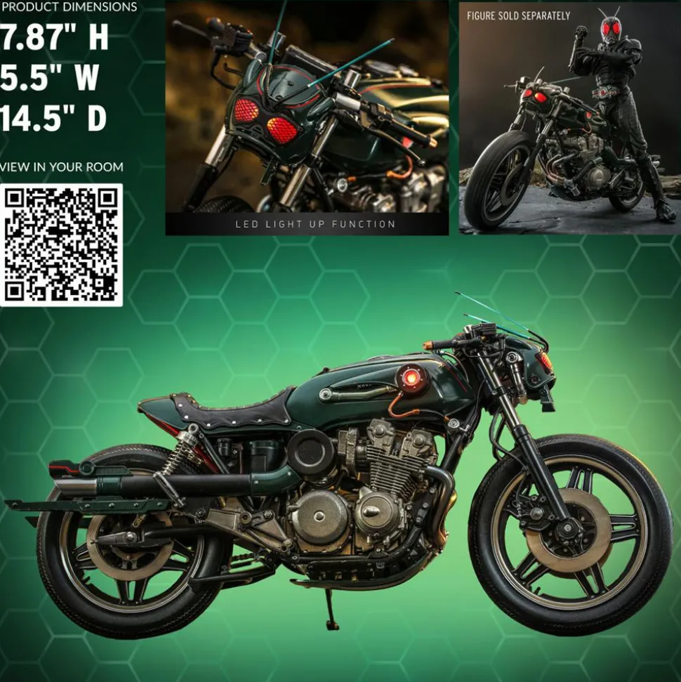Kamen Rider Black Sun - Battle Hopper 1/6th Scale Hot Toys Action Figure