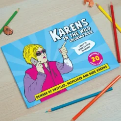Karens in the Wild Colouring Book by Richard Bath Paperback Book