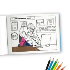 Karens in the Wild Colouring Book by Richard Bath Paperback Book