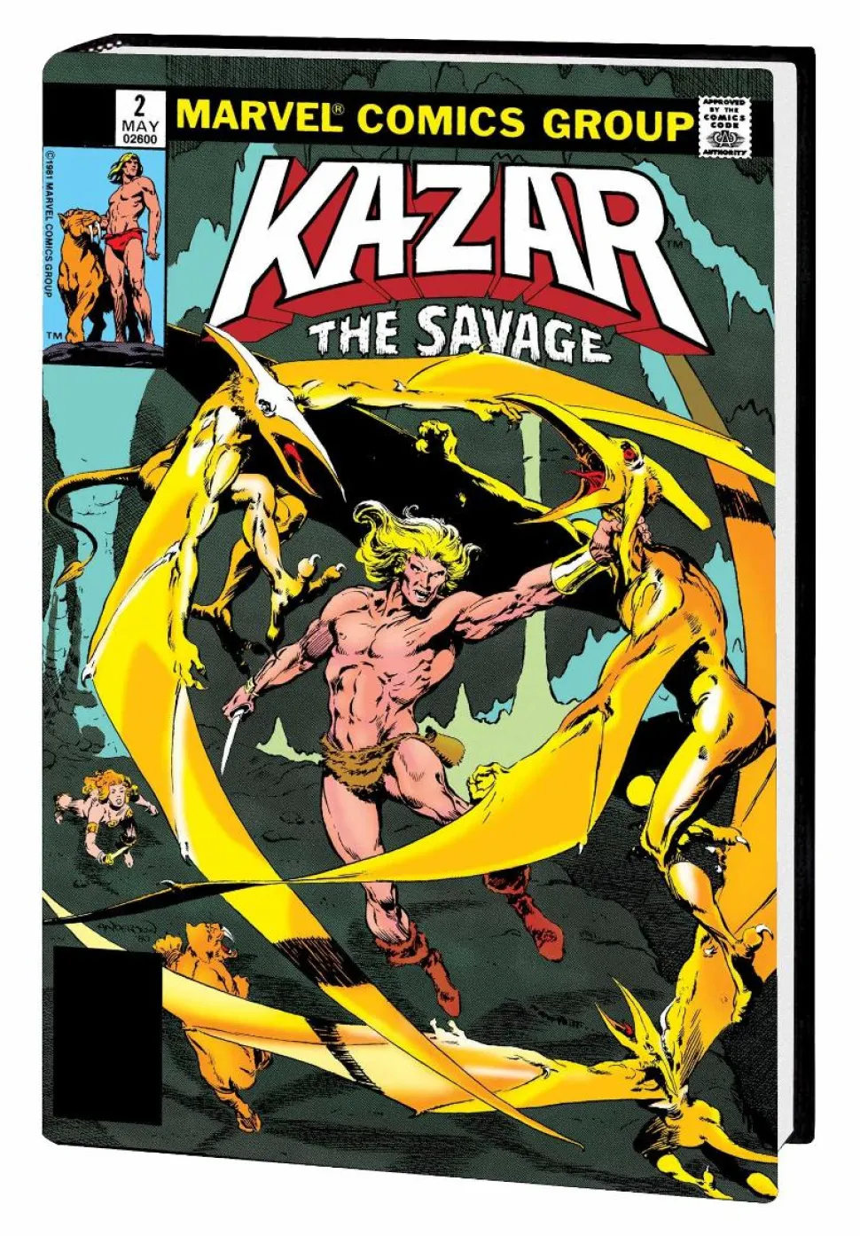 Ka-Zar the Savage - Omnibus Hardcover Book (DM Variant Cover)